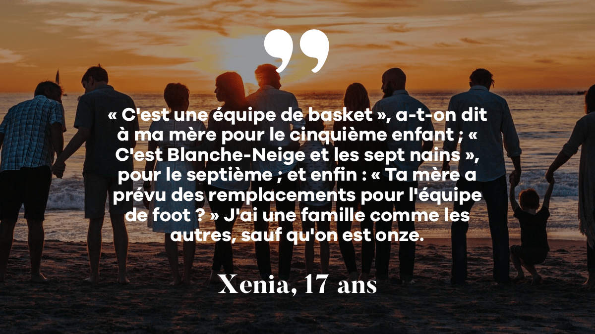 Citation De Xenia Famille Nombreuse