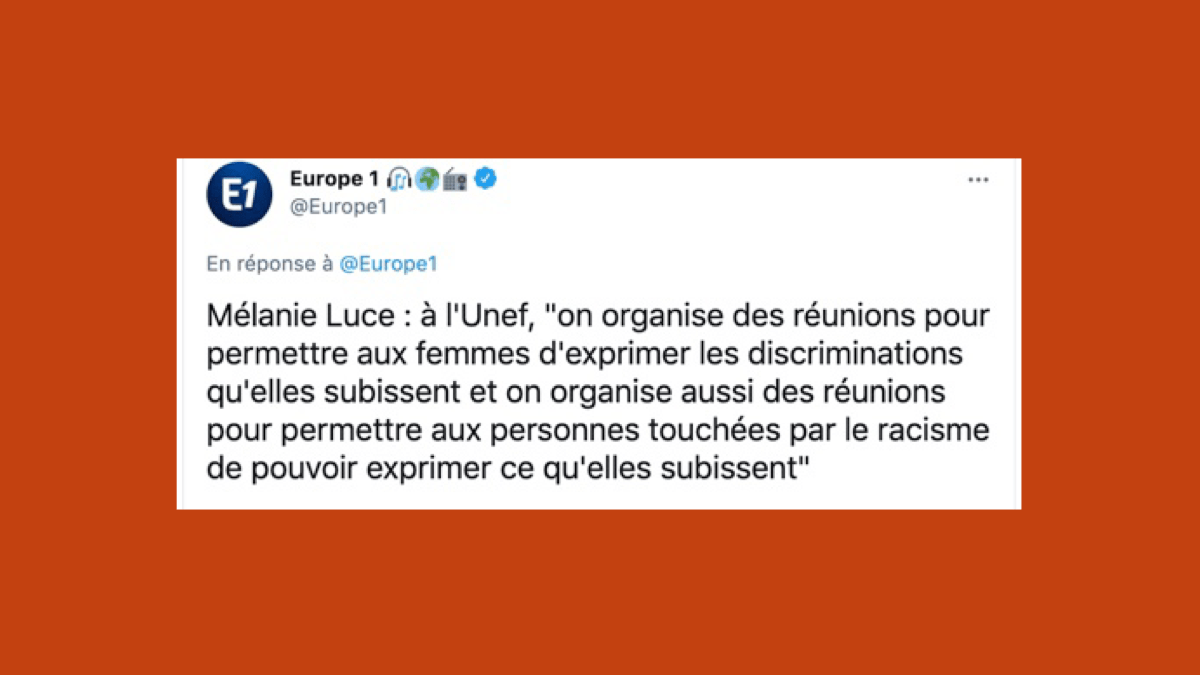 Capture De Tweet D Europe 1 Citation De Melanie Luce