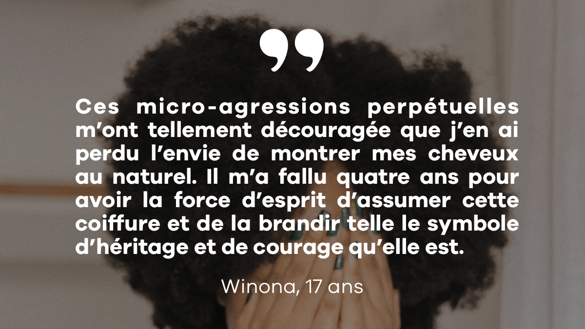 Citation De Winona Cheveux Afro